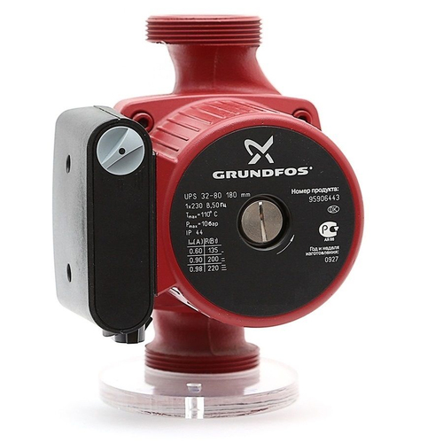 НАСОС UPS 32- 80  GRUNDFOS  (С ГАЙКАМИ) 95906443